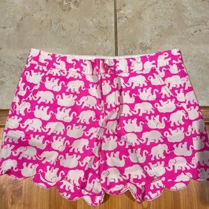 Size 4 Lilly Pulitzer elephant shorts